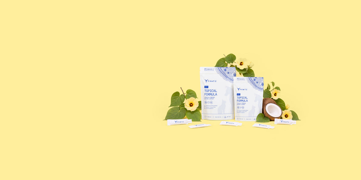 Tvati Vet formula with dogs, cat and natural ingredients