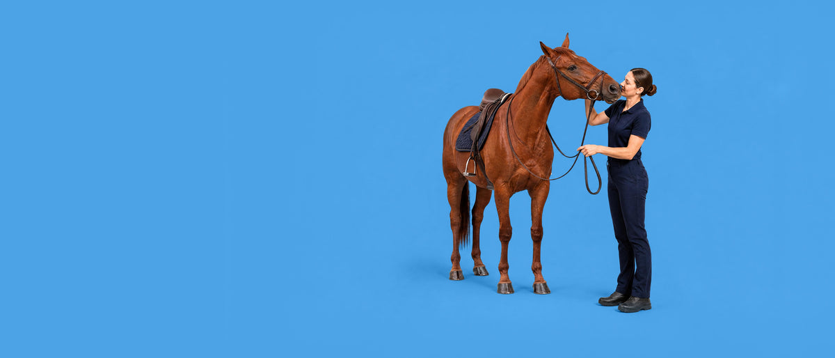 Woman with her horse